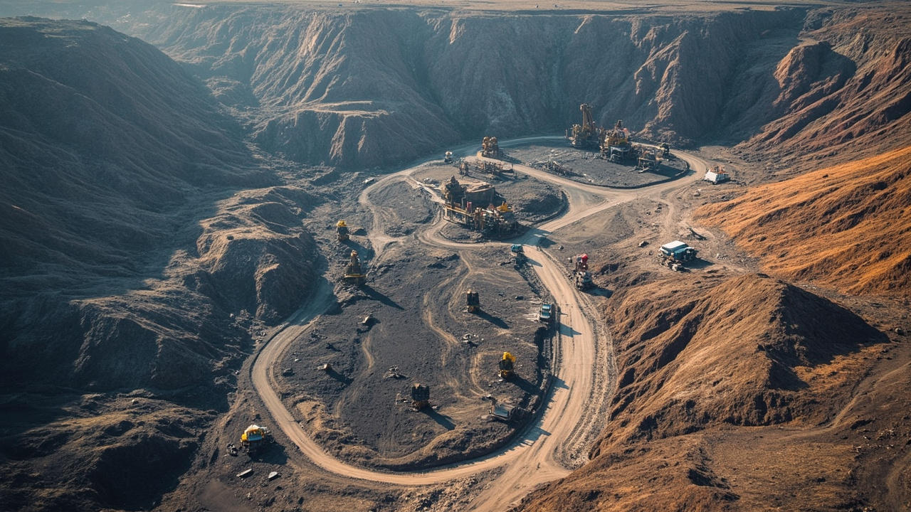 Jharia Coal Mine Survey Project