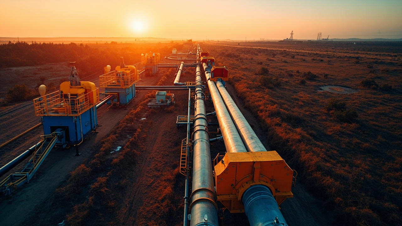 ONGC Pipeline Network Survey Project